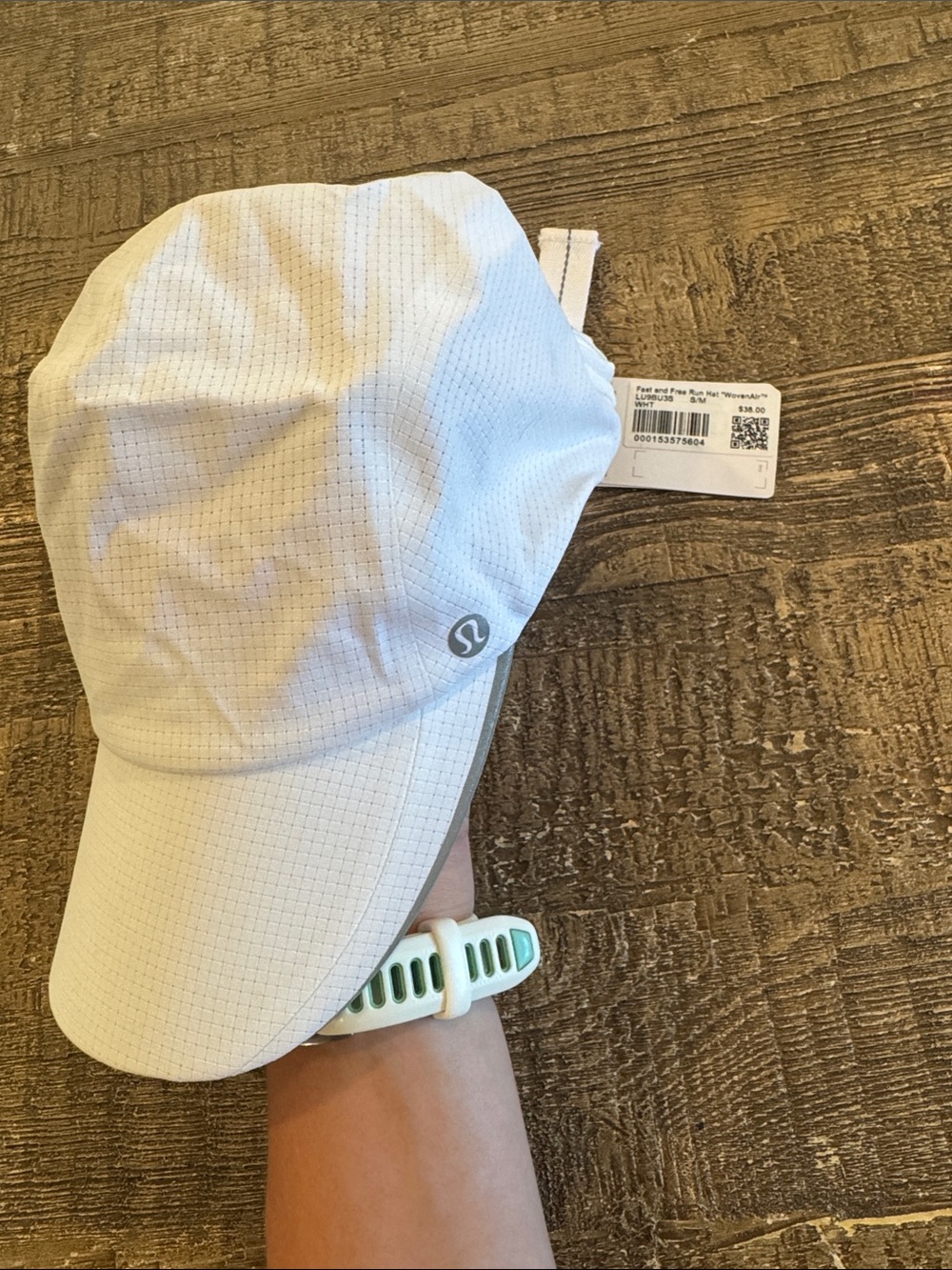 NWT Lululemon fast and free woven air Running Hat